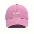 Palm Trees Washed Cotton Baseball Cap