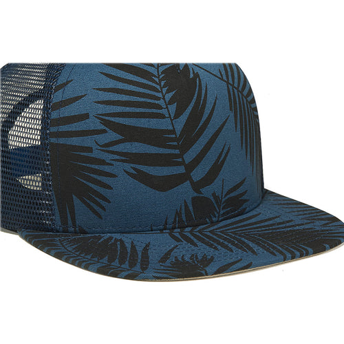 Blue Mesh Snapback back view