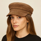 Palmer Suede Sailor Cap