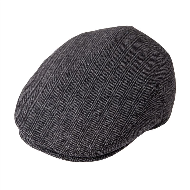 Palmer Wool Blend Flat Cap