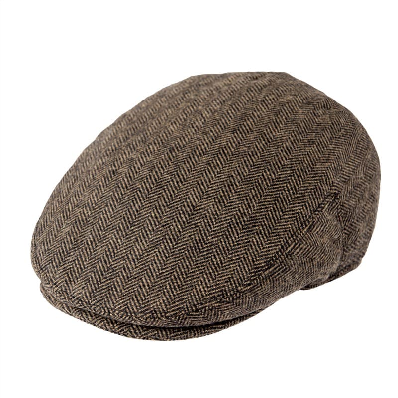 Palmer Wool Blend Flat Cap