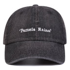 Pamela Raina Denim Baseball Cap