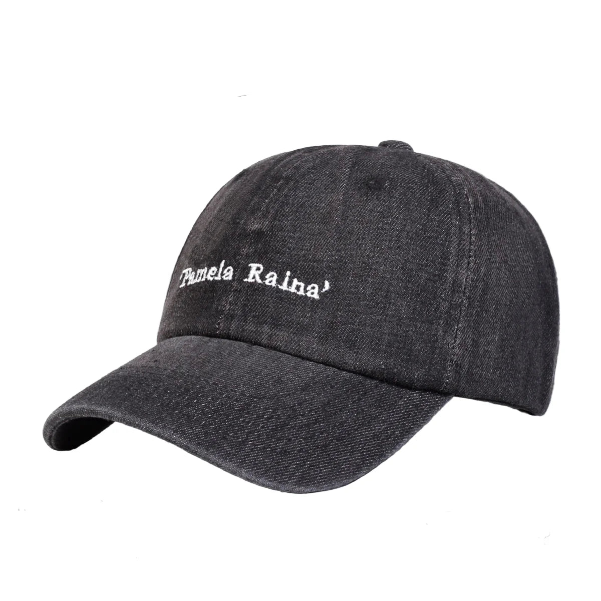 Pamela Raina Denim Baseball Cap