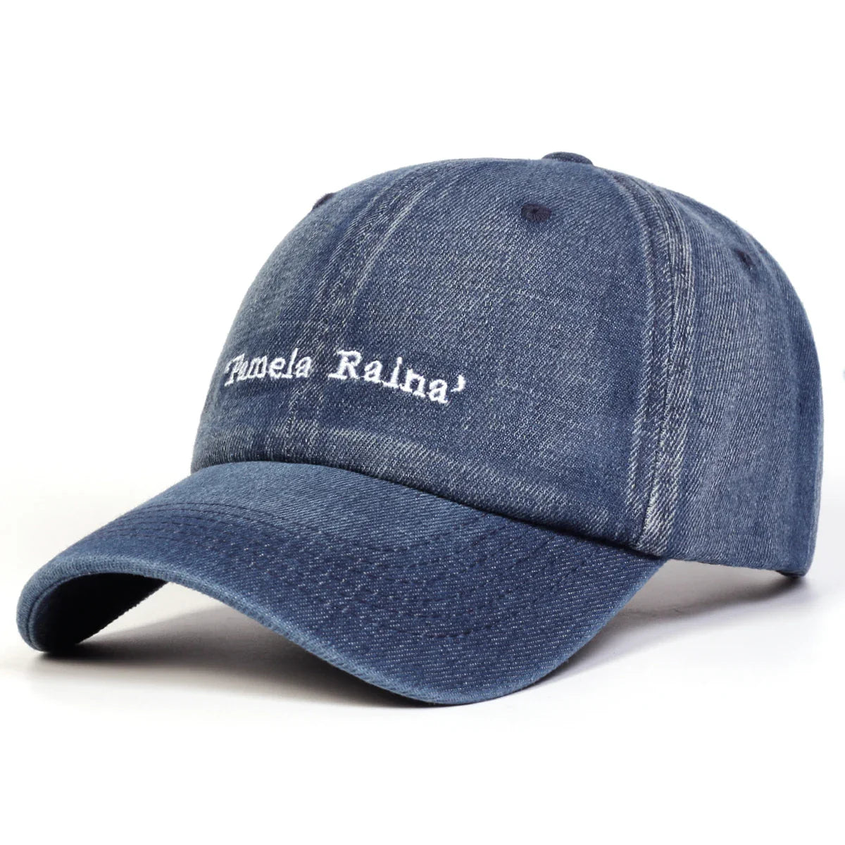 Pamela Raina Denim Baseball Cap