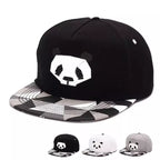 Panda Bear Origami Snapback Cap
