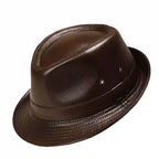 Parker Genuine Leather Trilby Hat