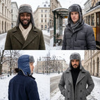 Pasternak Padded Fur Ushanka Waterproof Bomber Hat