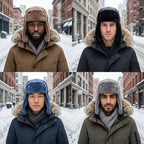 Pasternak Padded Fur Ushanka Waterproof Bomber Hat