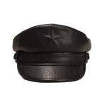 Patton Star Genuine Leather Sailor Cap
