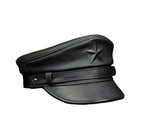 Patton Star Genuine Leather Sailor Cap