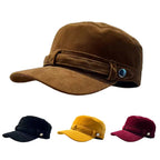 Patton Winter Corduroy Army Cap
