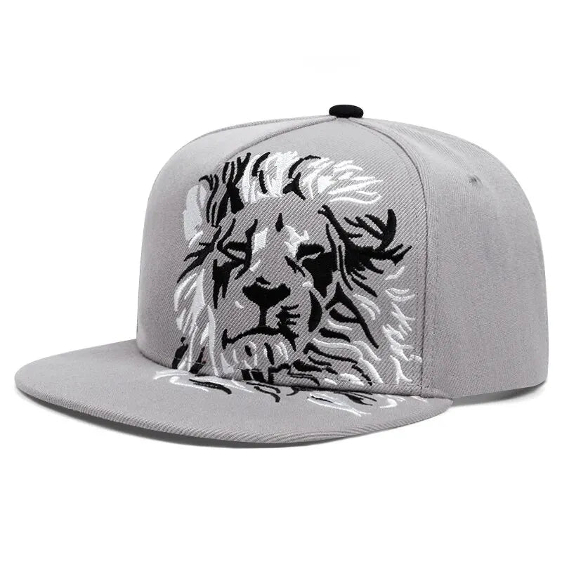 Peaceful Lion Snapback Cap