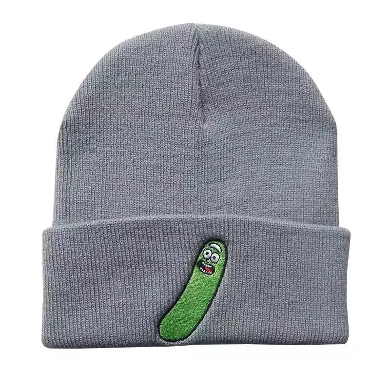 Pickle Rick Winter Beanie
