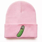 Pickle Rick Winter Beanie