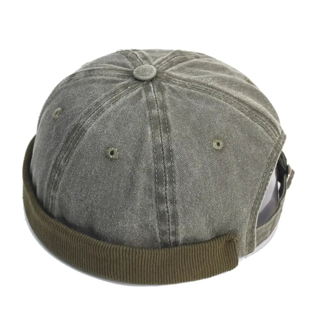 Pittsburgh Corduroy Hem Denim Docker Cap