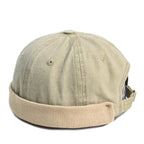Pittsburgh Corduroy Hem Denim Docker Cap
