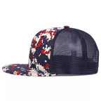 Pixels Retro Trucker Snapback Cap