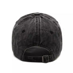 Plain Washed Cotton Baseball Cap