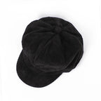 Plymouth Women Corduroy 8-Panels Newsboy Cap