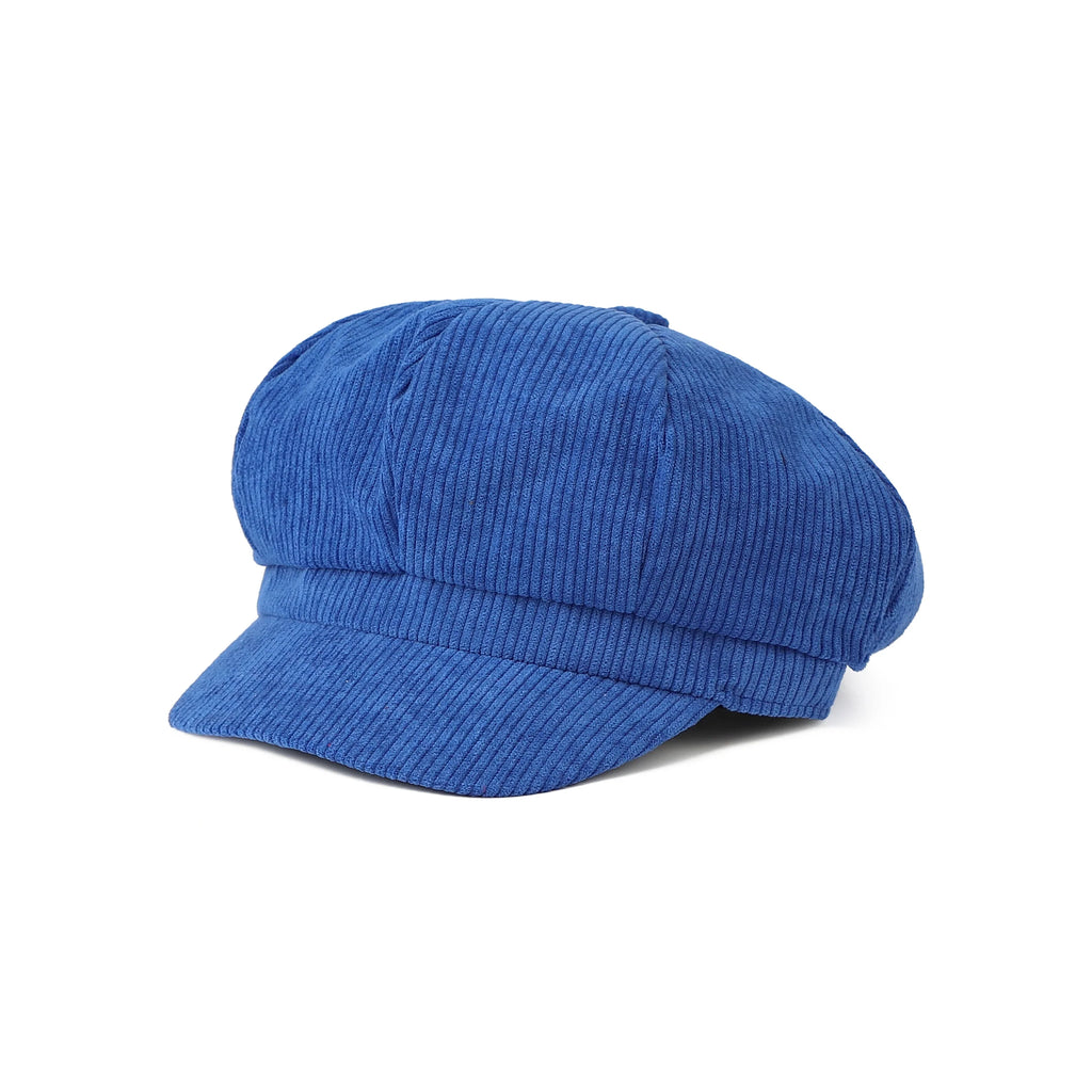 Plymouth Women Corduroy 8-Panels Newsboy Cap