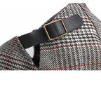 Plymouth Tartan Cotton Flat Cap