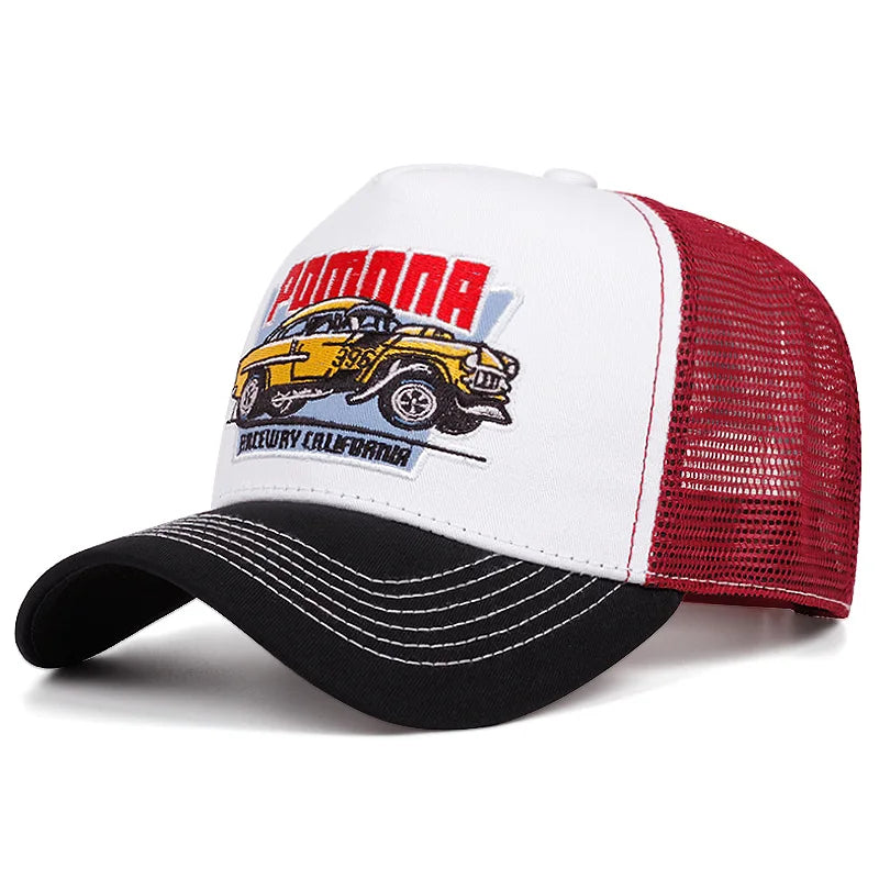 Pomona Raceway California Trucker Cap