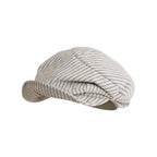 Pontypool Striped Linen Cap