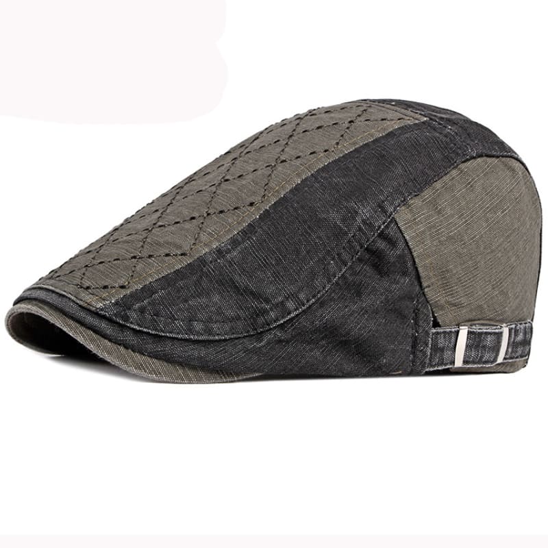 Portland Denim Flat Cap