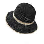 Porto Summer Women Handcrafted Straw Bucket Hat