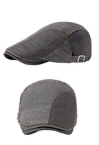Portsmouth Retro Patchwork Cotton Flat Cap