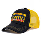 Positive Attitude Cotton Trucker Cap
