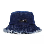 Prank Winter Denim Bucket Hat