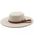 Beige Classic Boater Hat – elegant straw boater hat