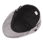 Preston Plaid Cotton Flat Cap