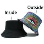 Psilocibe Eye Reversible Bucket Hat