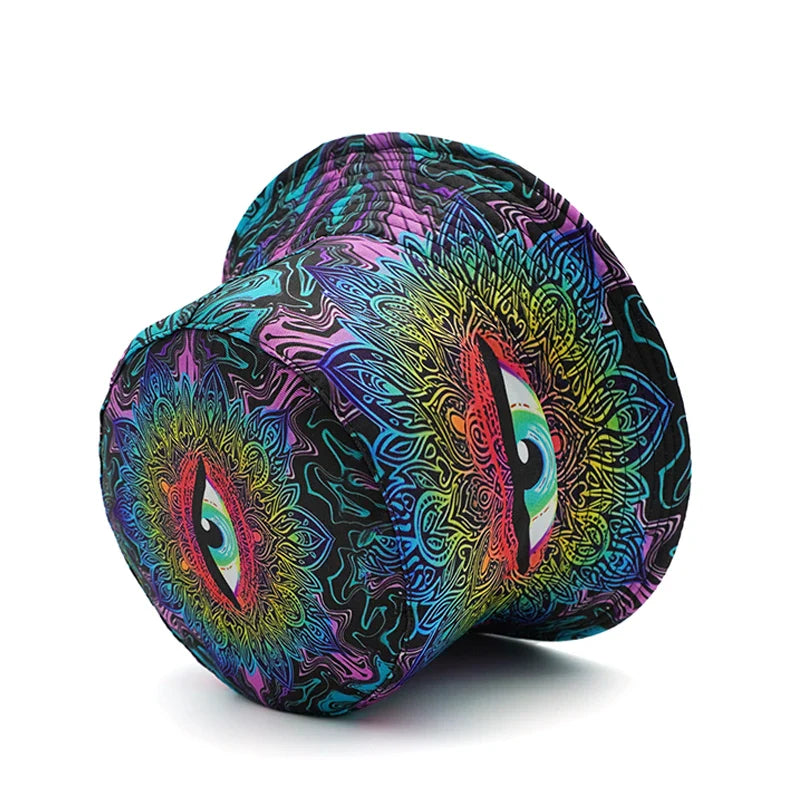 Psilocibe Eye Reversible Bucket Hat