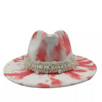 Psychedelic Abstract Fedora Hat