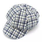 Quincey Tartan Wool Newsboy Cap