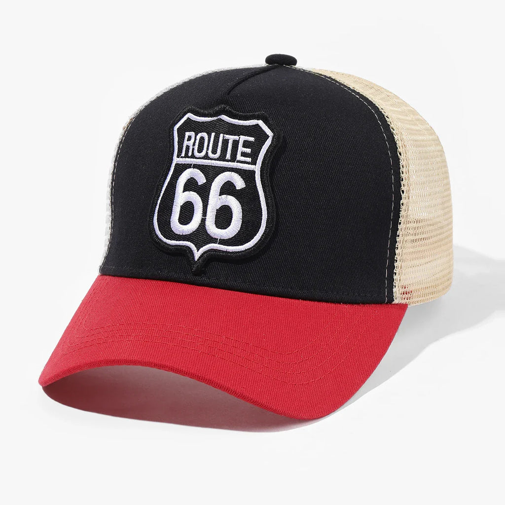 ROUTE 66 Cotton Trucker Cap