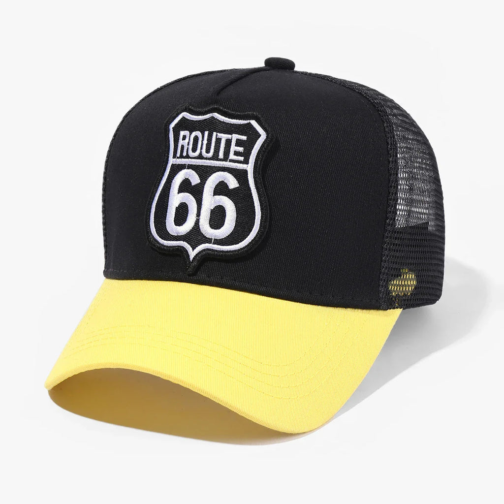ROUTE 66 Cotton Trucker Cap