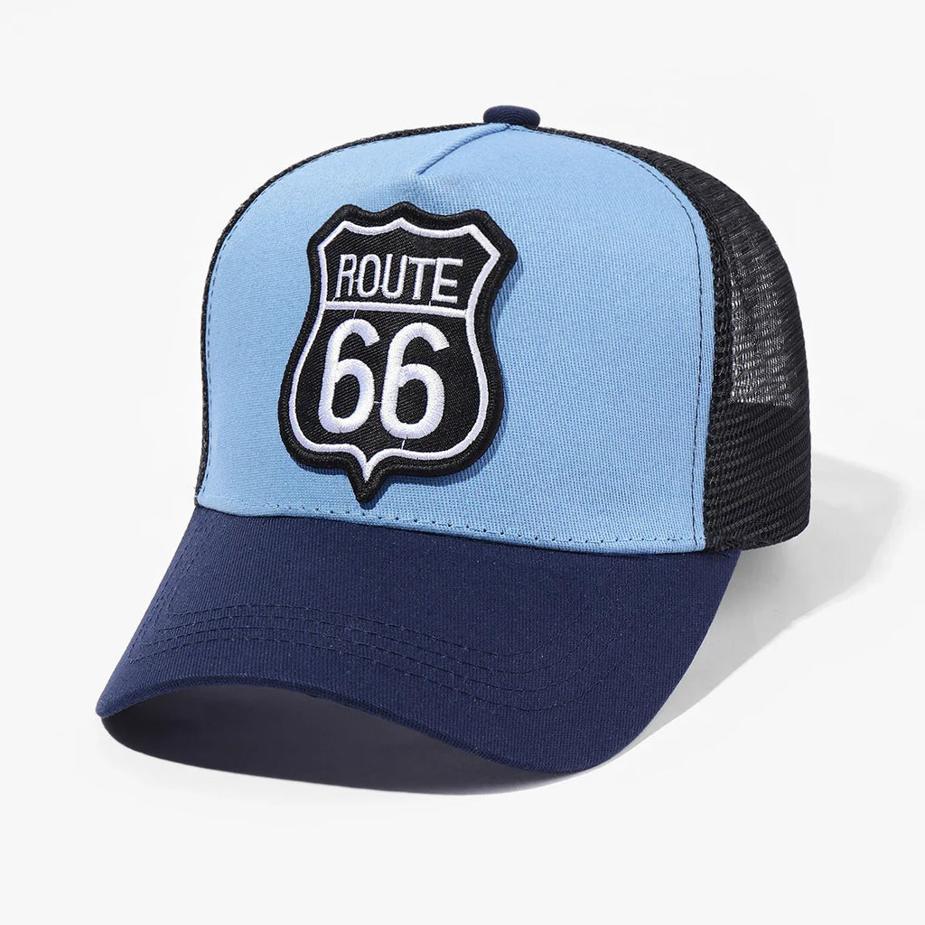 ROUTE 66 Cotton Trucker Cap