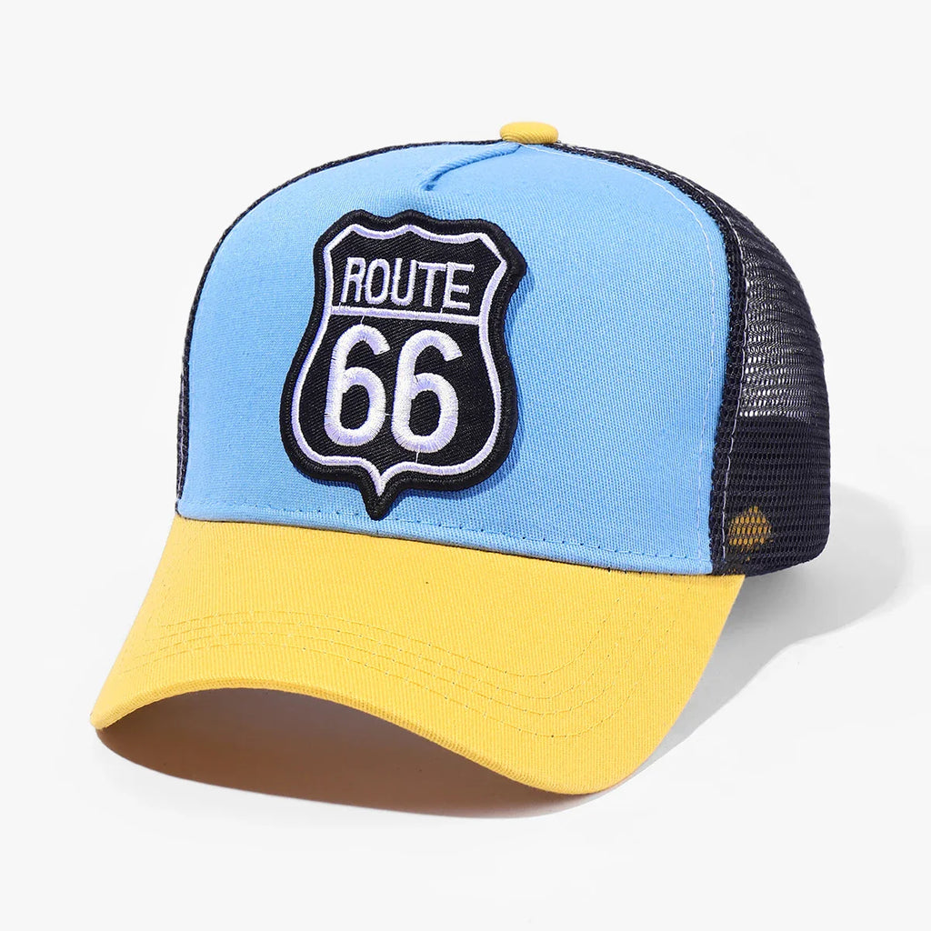 ROUTE 66 Cotton Trucker Cap
