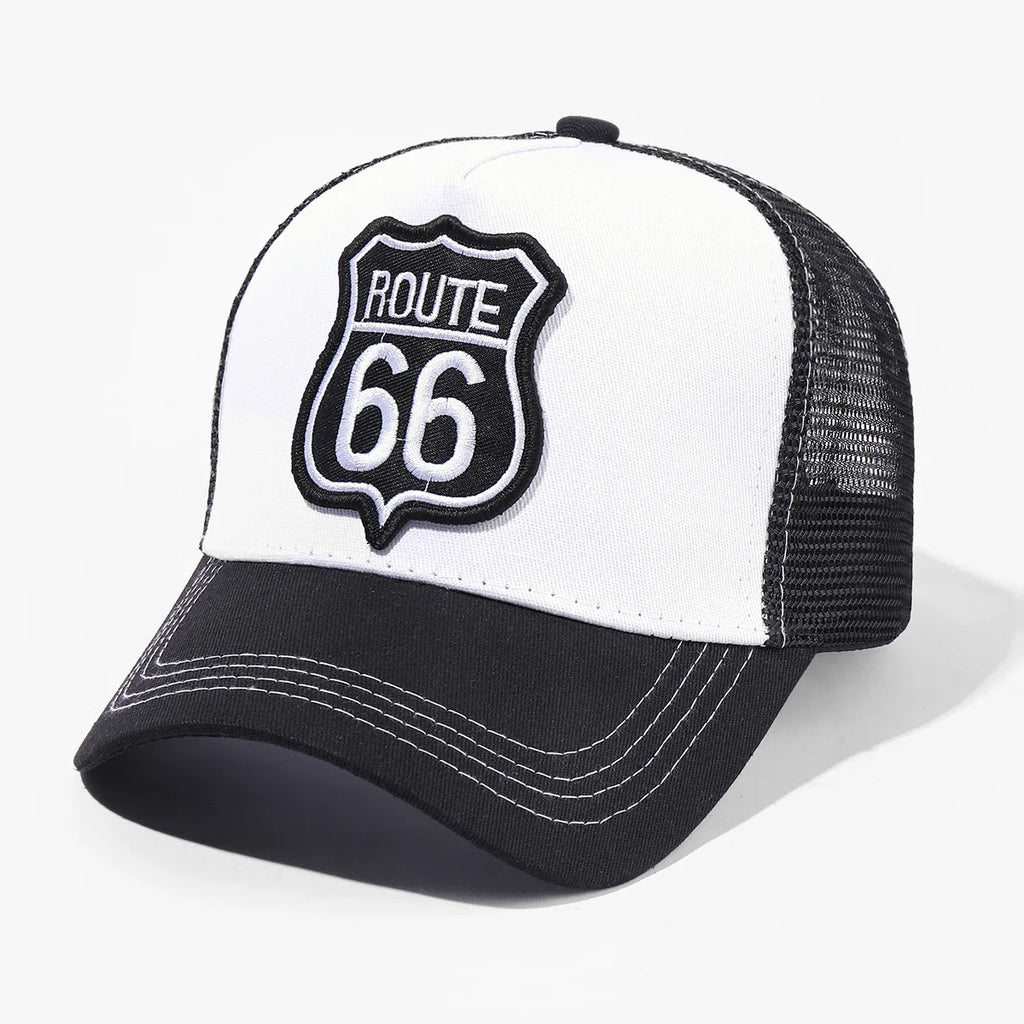 ROUTE 66 Cotton Trucker Cap