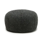 RQL Earflaps Wool Flat Cap