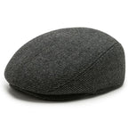 RQL Earflaps Wool Flat Cap