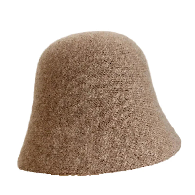 Reboux Women Retro Wool Cloche Hat