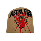 Reckless Spider Web Winter Beanie