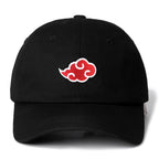 Red Cloud Naruto Anime Baseball Cap