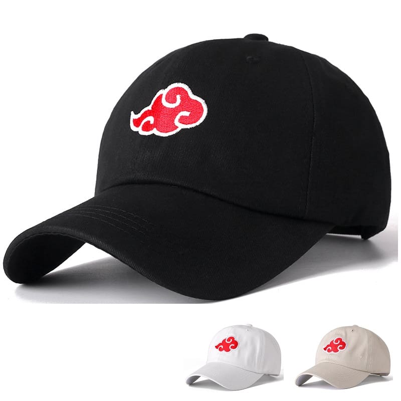 Red Cloud Naruto Anime Baseball Cap
