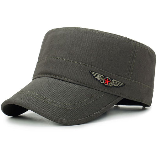 Green and red Army Cap with Red Star